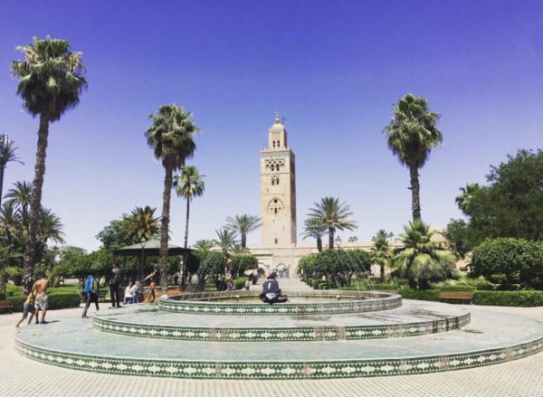 Meczet Księgarzy w Marrakeszu